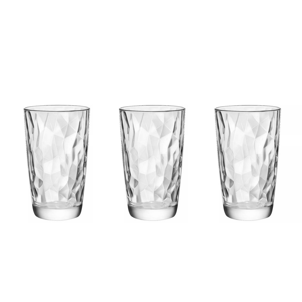 DIAMOND - VASO DOF 390ML X3, 350240, BORMIOLI ROCCO
