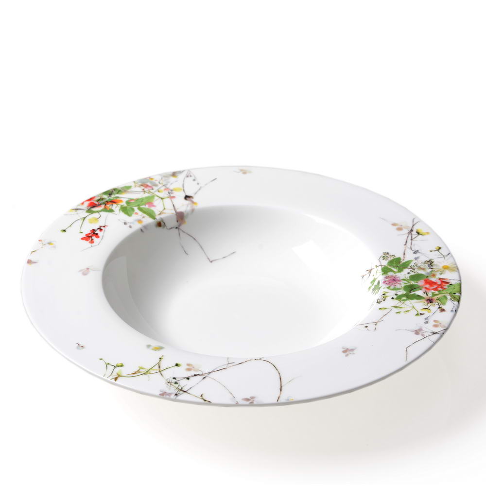 FLEURS SAUVAGES - PLATO HONDO 23CM 10123, ROSENTHAL