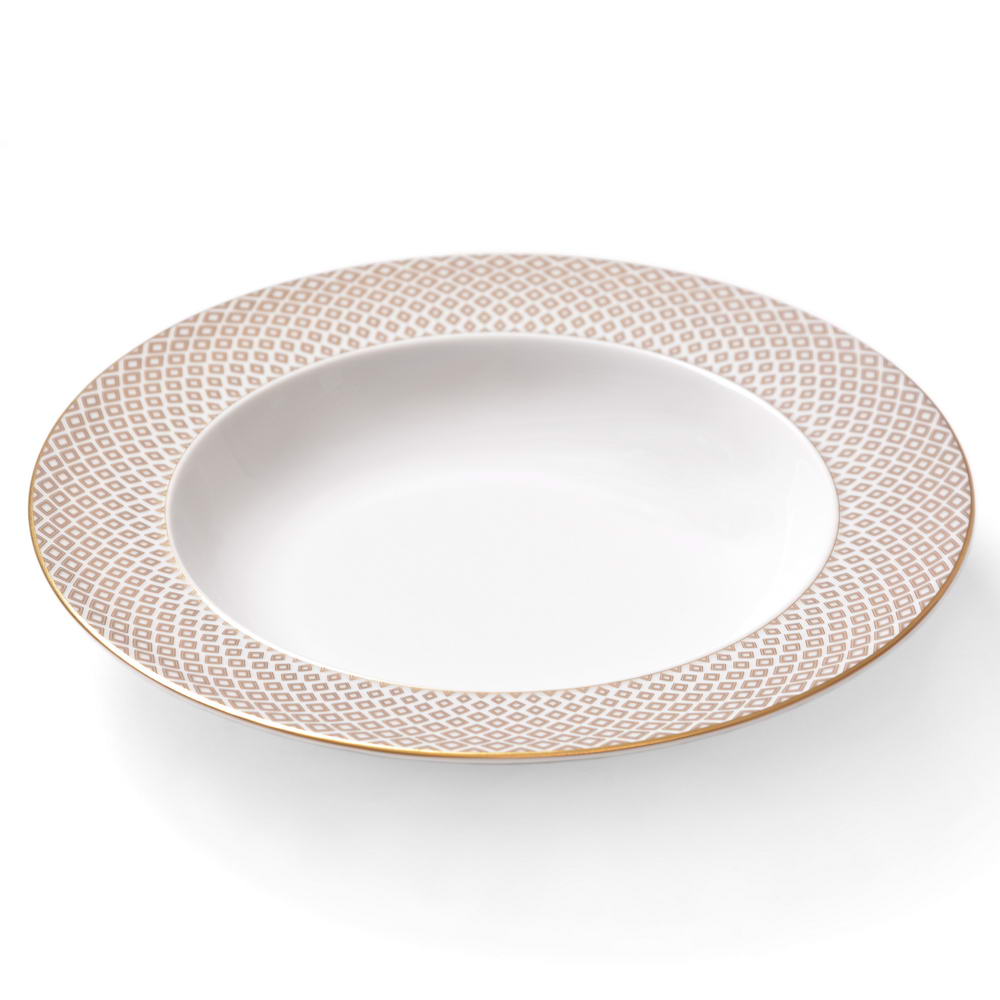 FRANCIS CARREAU - BEIGE PLATO HONDO 10322, ROSENTHAL