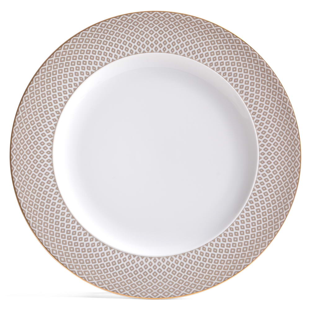 FRANCIS CARRE - PLATO POSTRE BEIGE 10222, ROSENTHAL