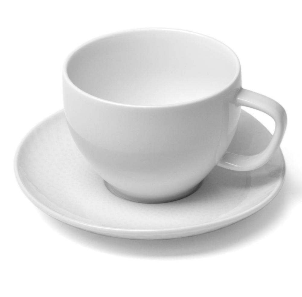 JUNTO BLANCO - TAZA TE C/PL 14642/14771, ROSENTHAL