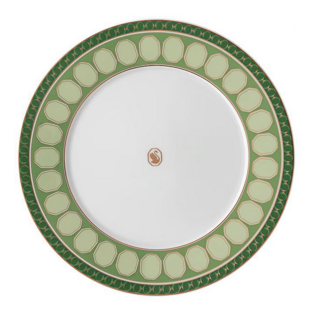 SWAROVSKI - PLATO 23CM GREEN, 10223,ROSENTHAL