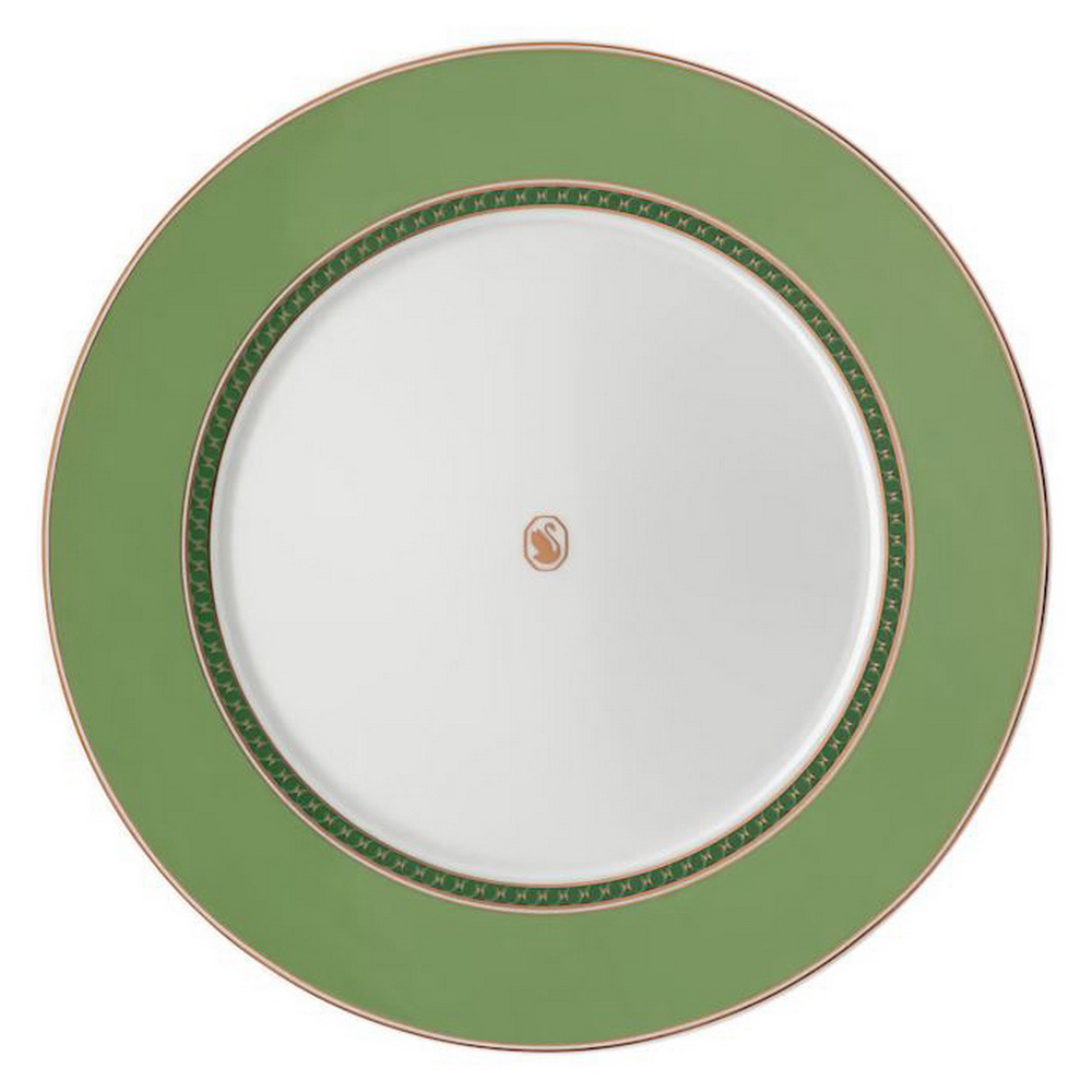 SWAROVSKI - PLATO 29CM GREEN, 10249,ROSENTHAL
