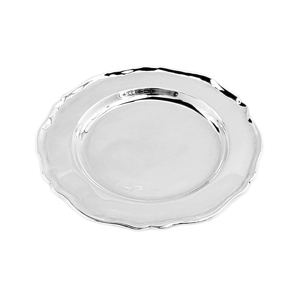 PLATOS Y FUENTES - PLATO PLATA 187GR 19CM 