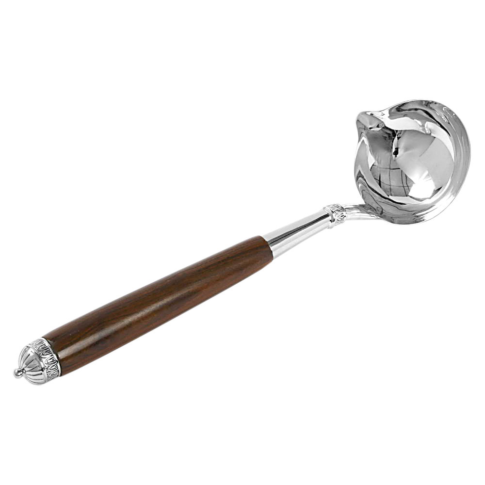 CUBIERTOS - MANCORA CUCHARA SALSA, 28GR. MAD/PLATA AFTP029/M