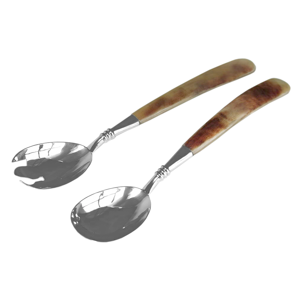 CUBIERTOS - CACHO/PLATA JGO.CUBIERTOS ENSALADA CHICO, 75GR 2PZS