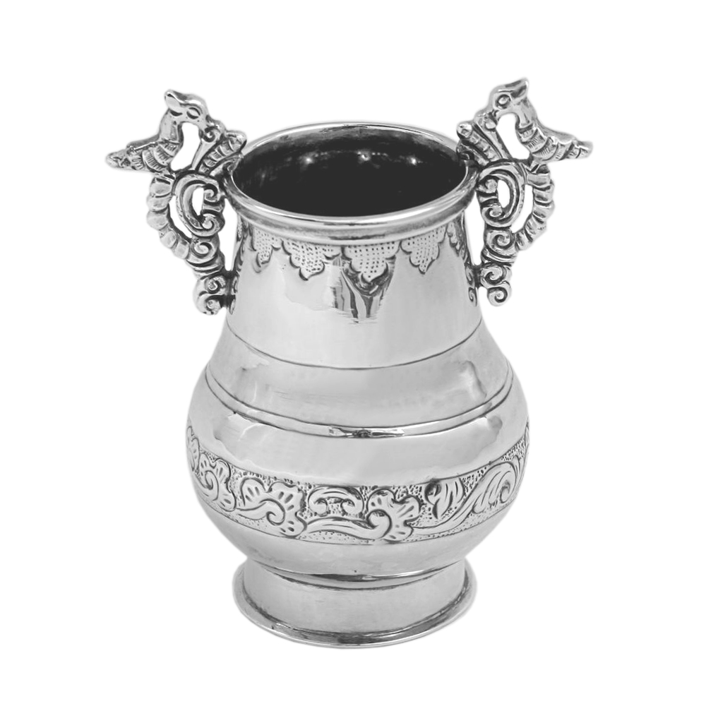 ADORNOS (PIEZAS COLONIALES) - JARRO AG. COLONIAL 11.5CM 277GR