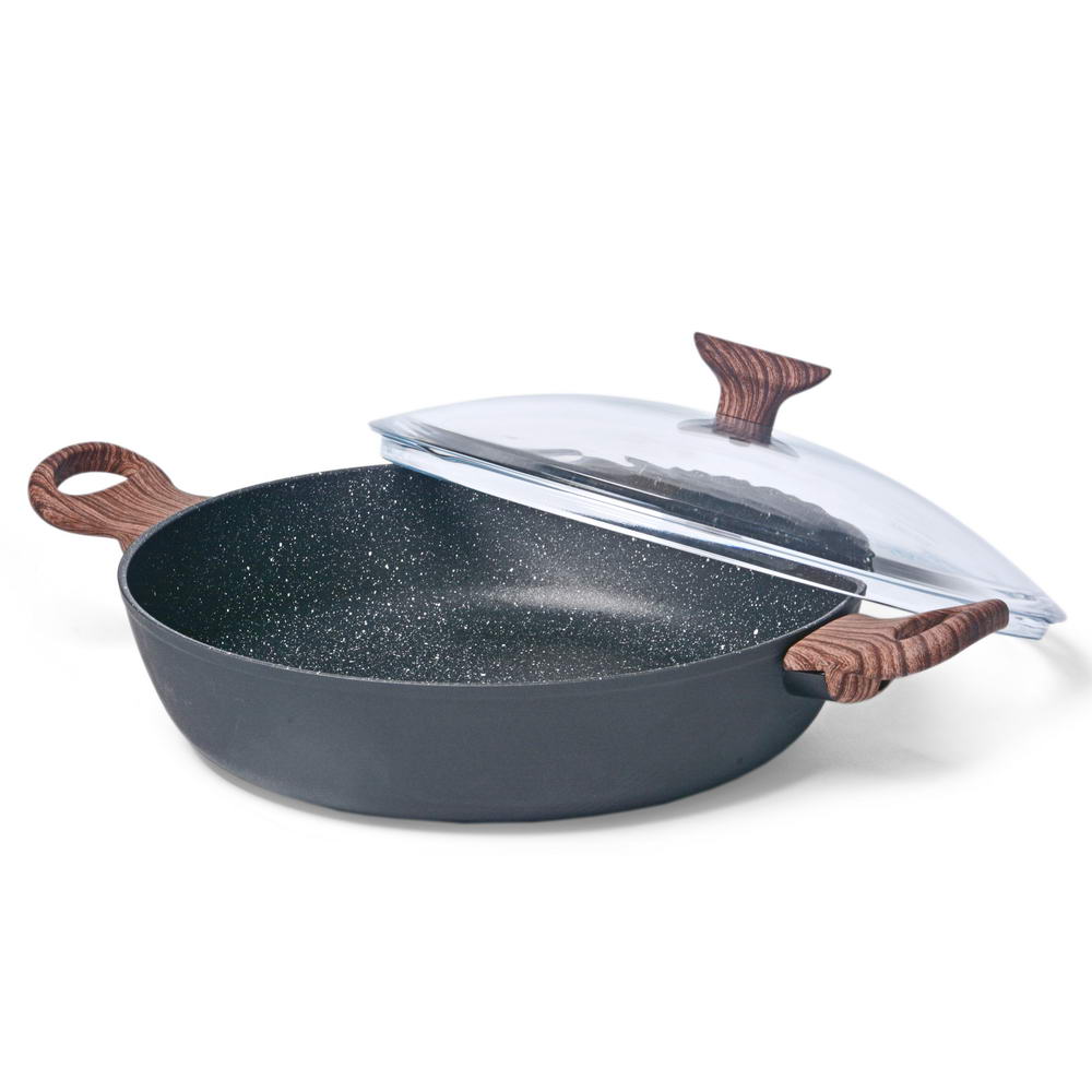 ROCK & ROSE BLACK OLLA 28CM C/TAPA 51035-78, SAMBONET