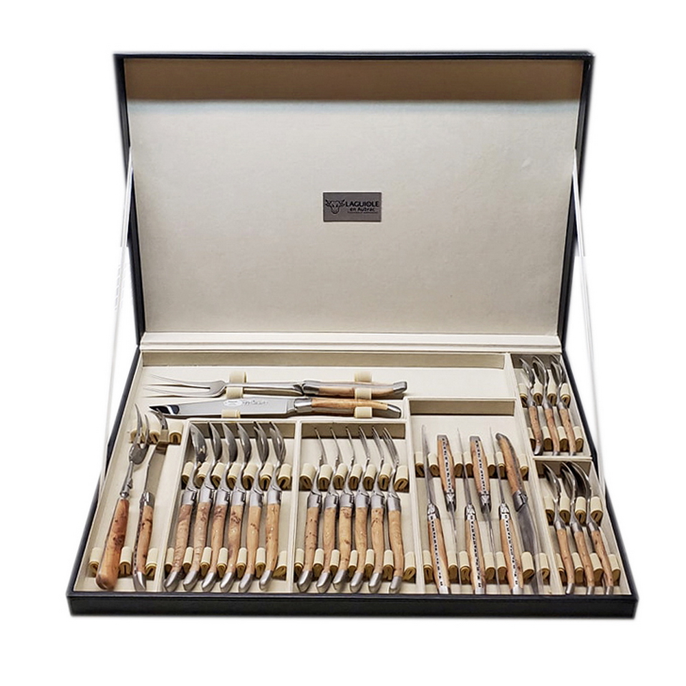 JUNIPER SET CUBIERTOS 28 PIEZAS  P/6 PERSONAS MEN99GEIH, LAGUIOLE