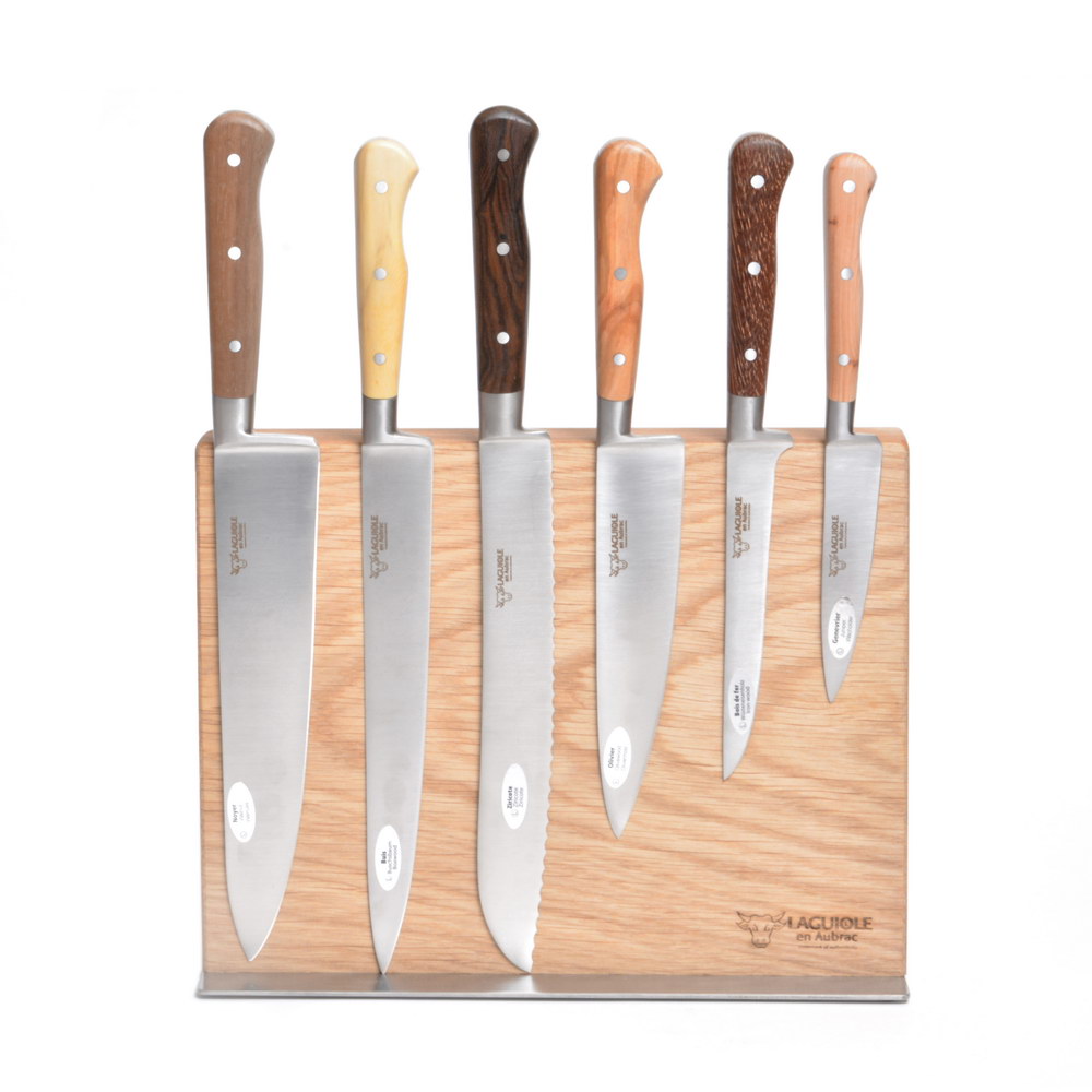 MIXED WOODS X6 CUCHILLOSC/BLOQ MAGENTIC, BLOCCHCUIBM,LAGUIOLE