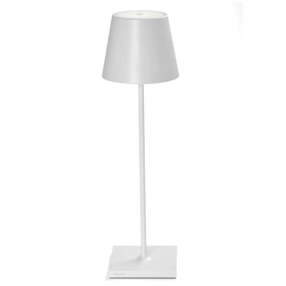 POLDINA - PRO LAMPARA DE MESA BLANCO LD1340B3, ZAFFERANO