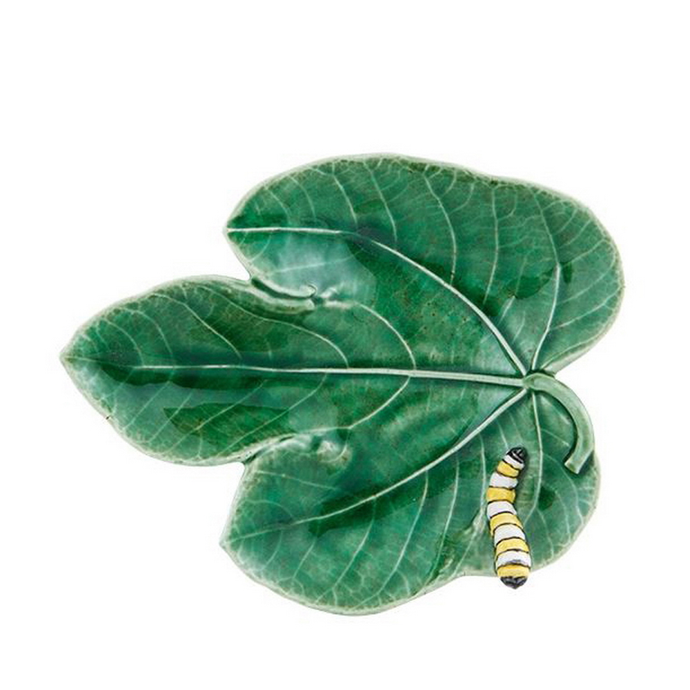 BORDALLO PINHEIRO - HOJA HIGUERA C/HOGUERA 18.5CM, 65024053,VISTA ALEGRE