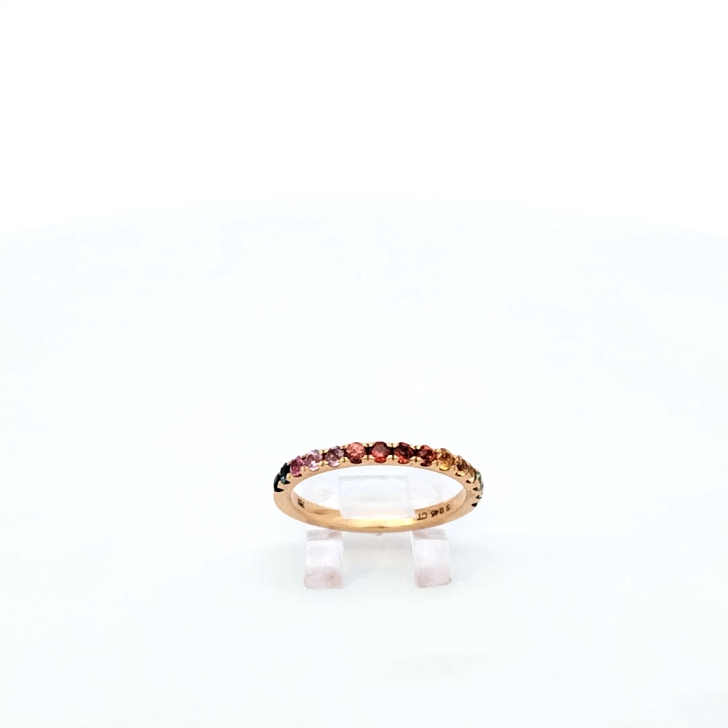 SORT A,RAINBOW SAPPHIRE 45 PTS,2.3GR