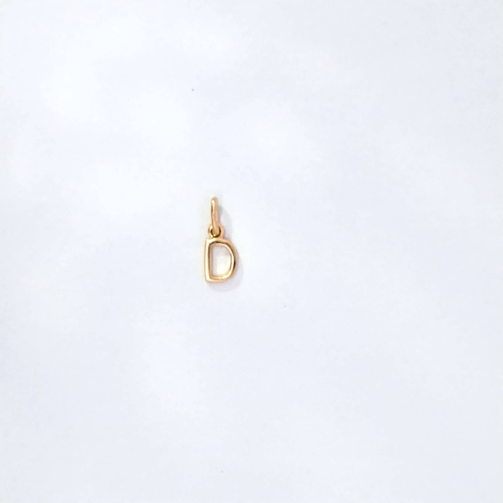 Dije A letra D, 0.62 GR, NPP