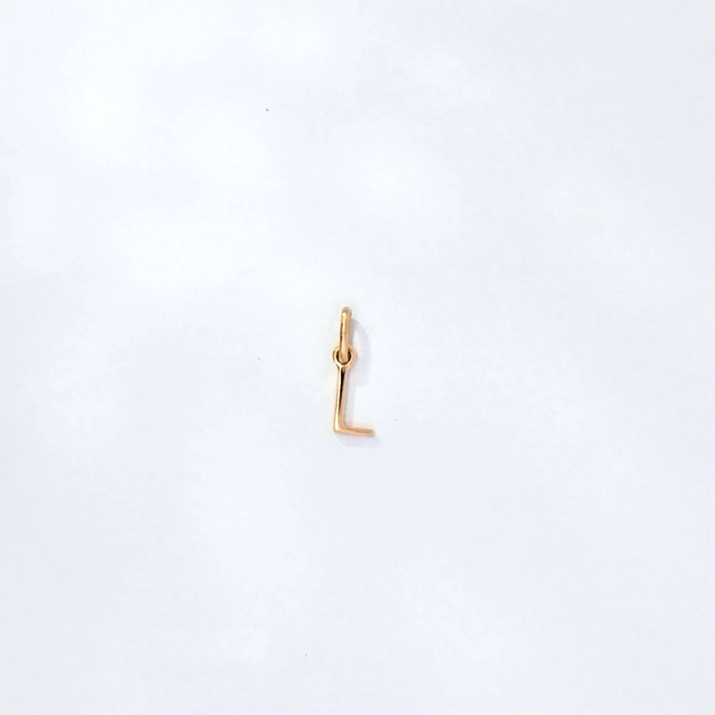 Dije A letra L, 0.62 GR, NPP