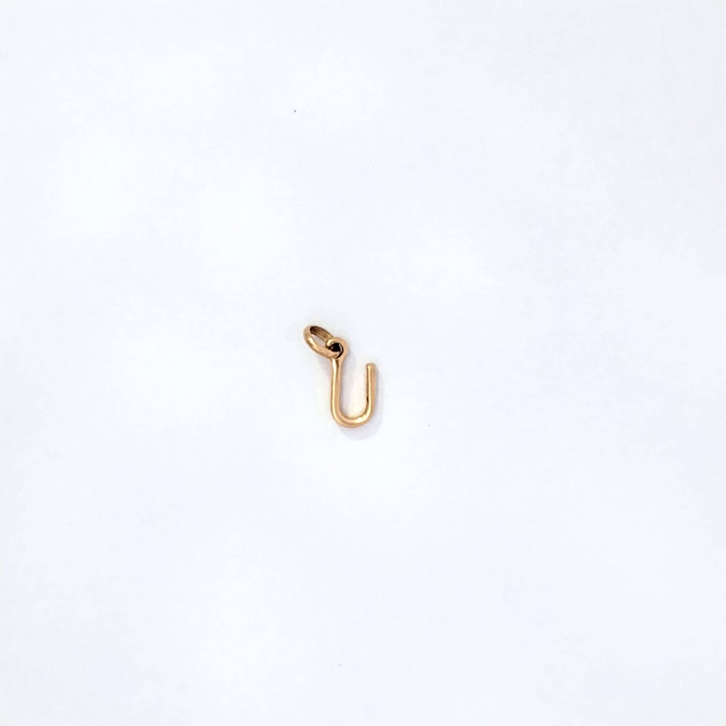Dije A letra U, 0.62 GR, NPP
