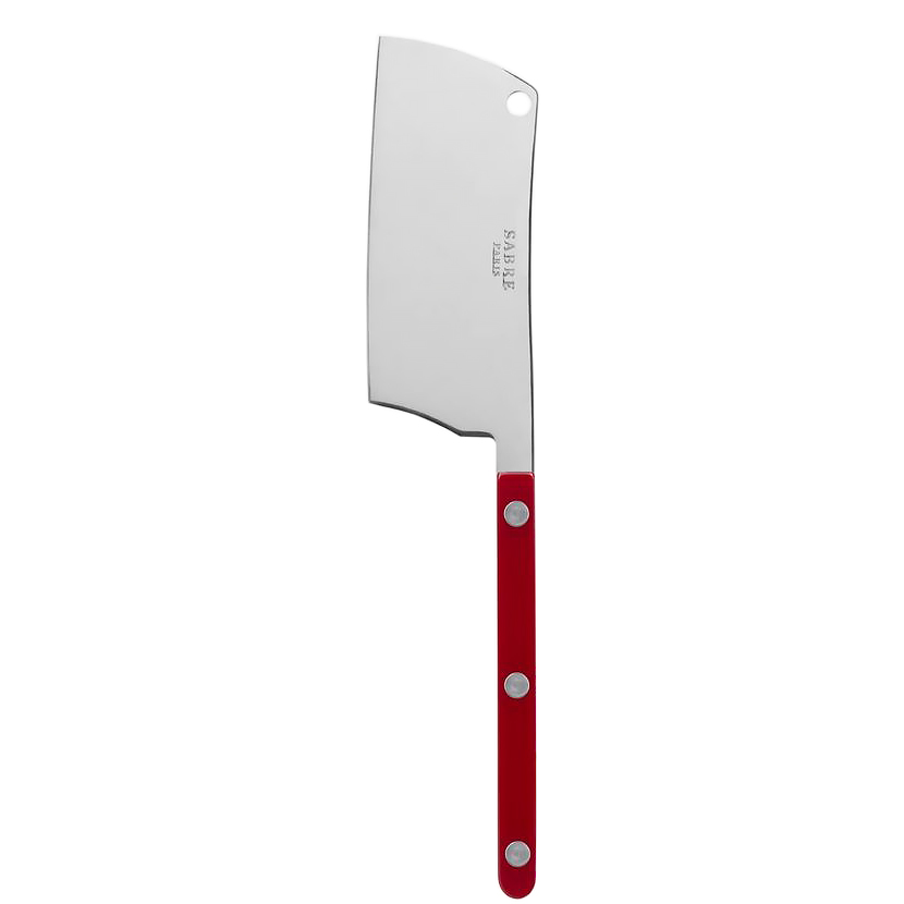 1BISTROT SOLID, CUCHILLO PARA QUESO DURO BURGUNDY, SABRE
