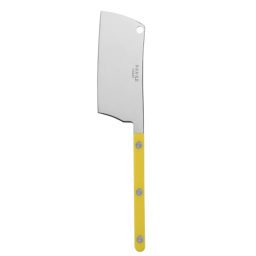 1BISTROT SOLID,CUCHILLO PARA QUESO DURO YELLOW, SABRE
