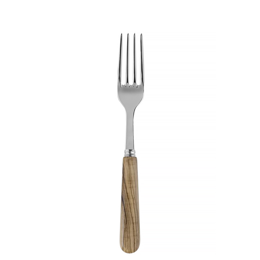 LAVANDOU,TENEDOR POSTRE OLIVE WOOD,SABRE