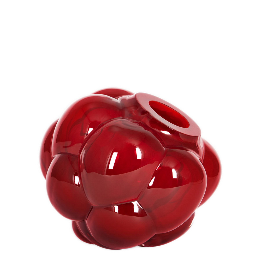 BERRY TALES RUBY FLORERO 17CM, 7770001, KOSTA BODA