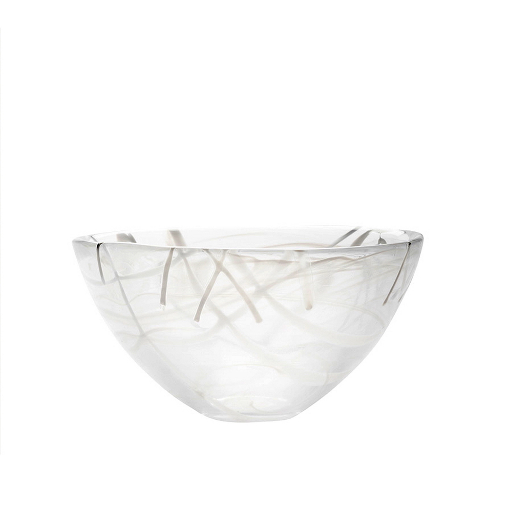 CONTRAST BOWL BLANCO,7052207,KOSTA BODA