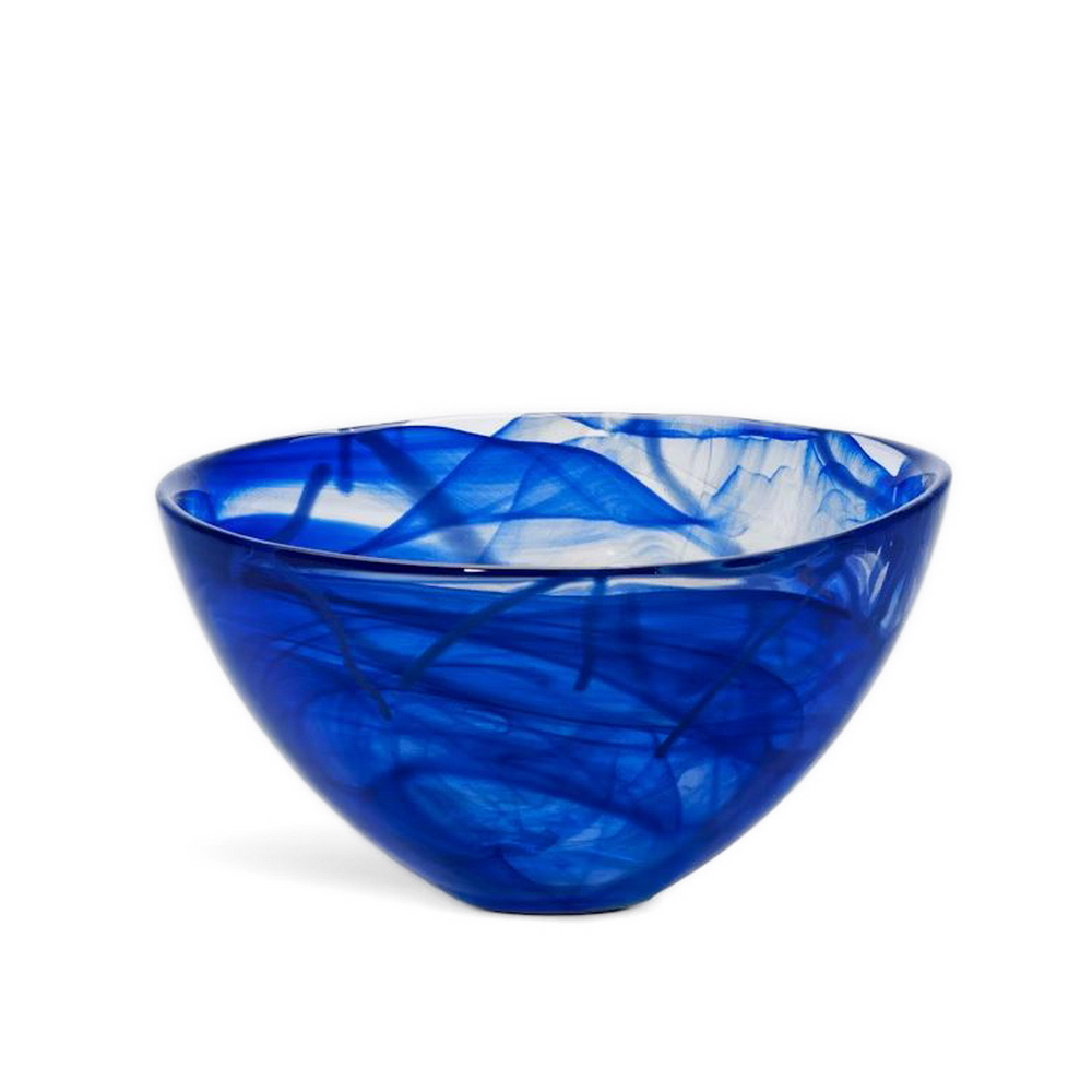 CONTRAST BOWL AZUL MEDIUM,7052410,KOSTA BODA