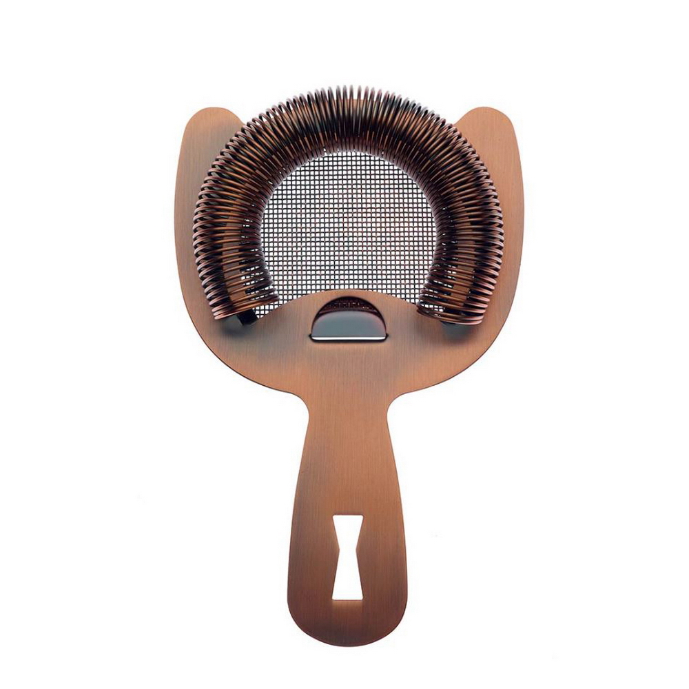 FINE MESH COLADOR STRAINER COBRE VINTAGE M37185ACP, BARFLY