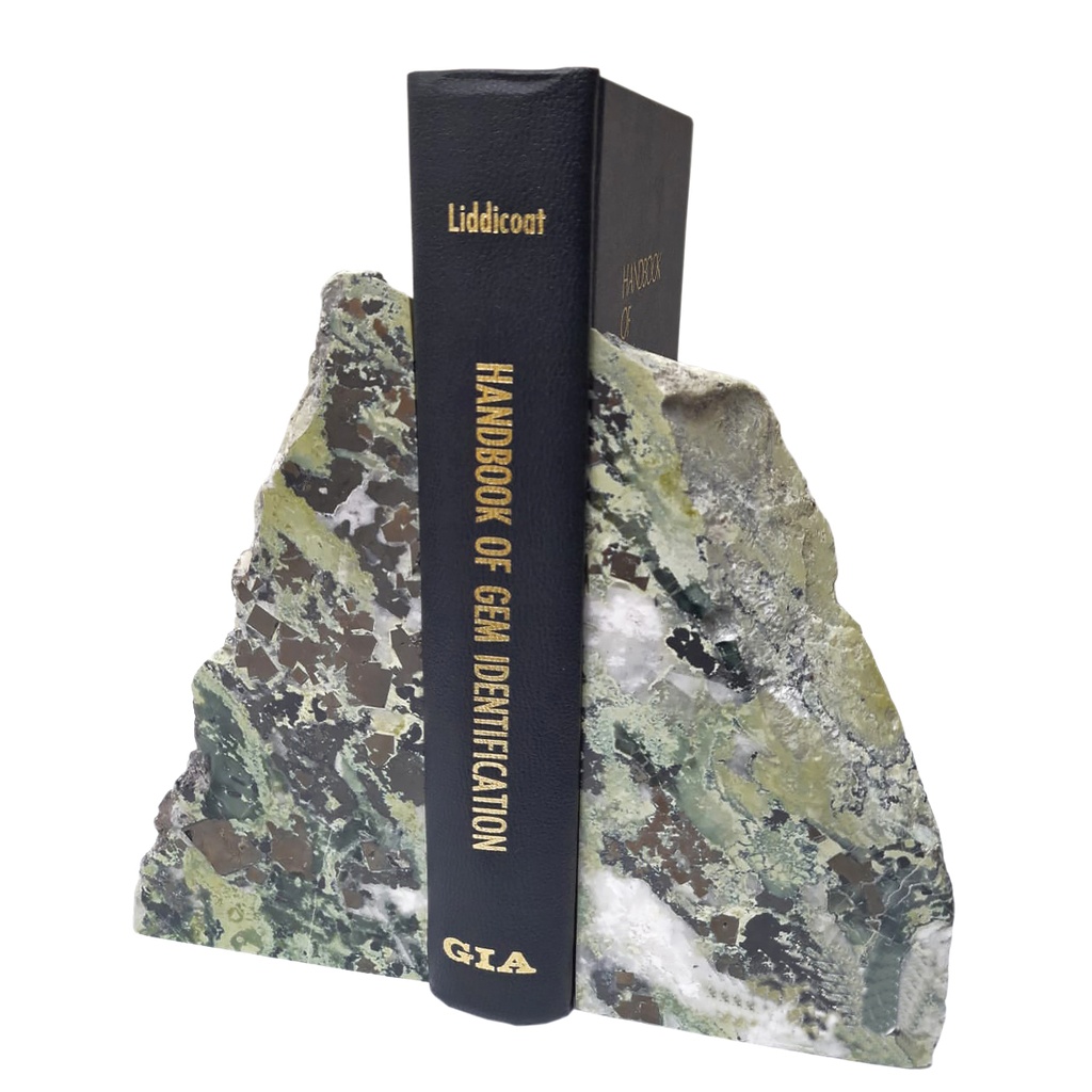 SUJETA LIBRO PIEDRA SERPENTINA 