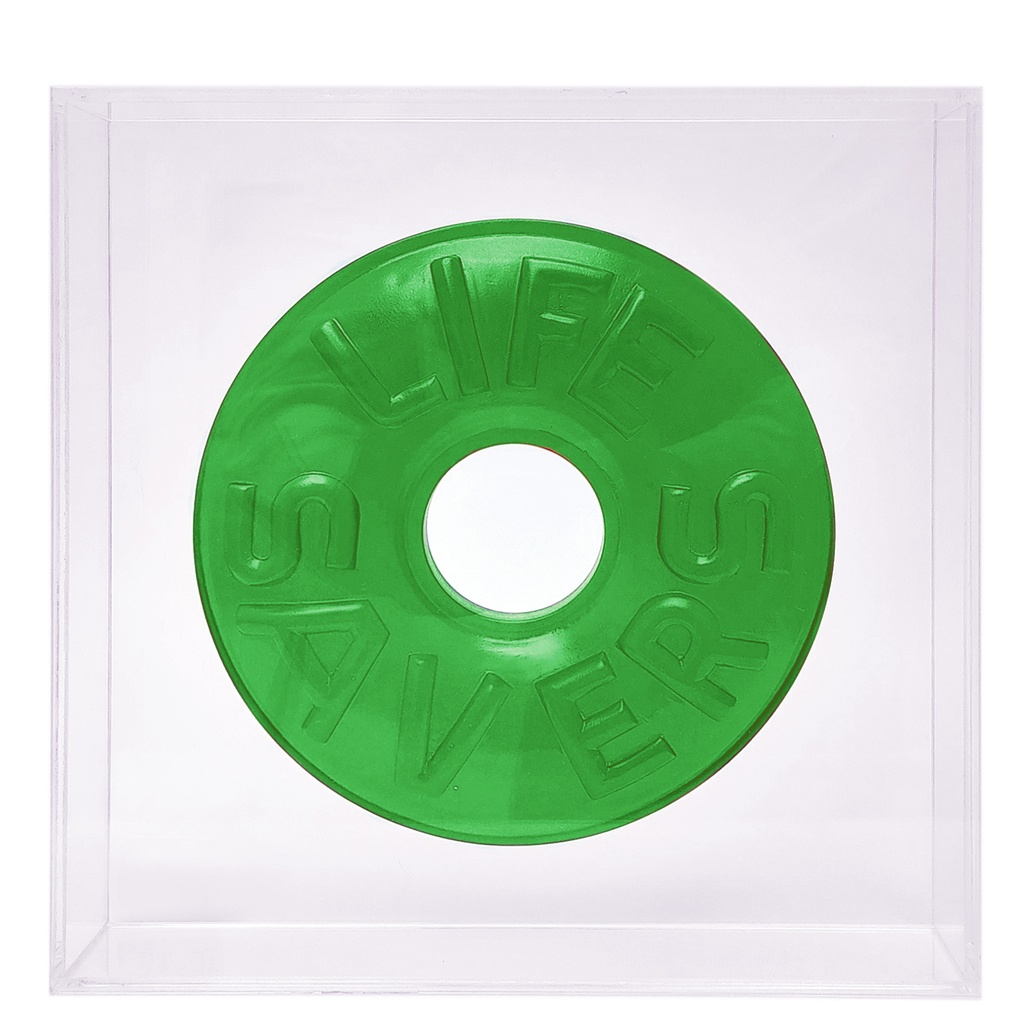 ESCULTURA LIFE SAVER VERDE