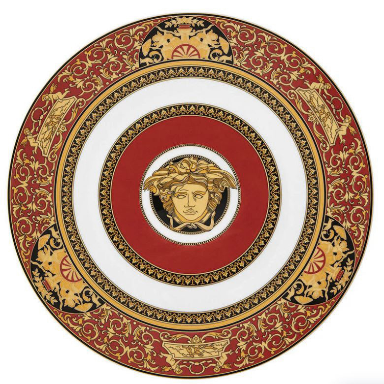 VERSACE - MEDUSA PLATO BASE 33CM COUP,10263, ROSENTHAL