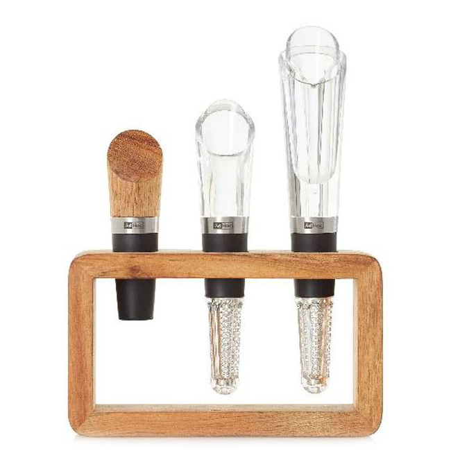 ARTICULOS DE BAR- VINE SET ACCESORIOS VINO (SET 3 PIEZAS), VA13, ADHOC