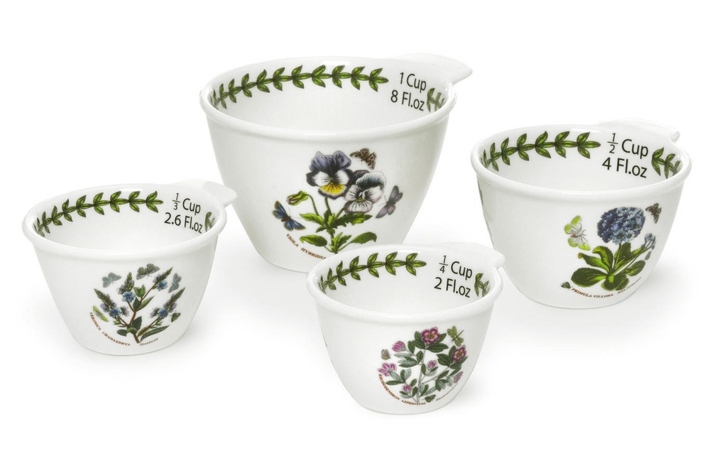 BOTANIC GARDEN - TAZAS MEDIDORAS X4, BG78050-X, PORTMEIRION