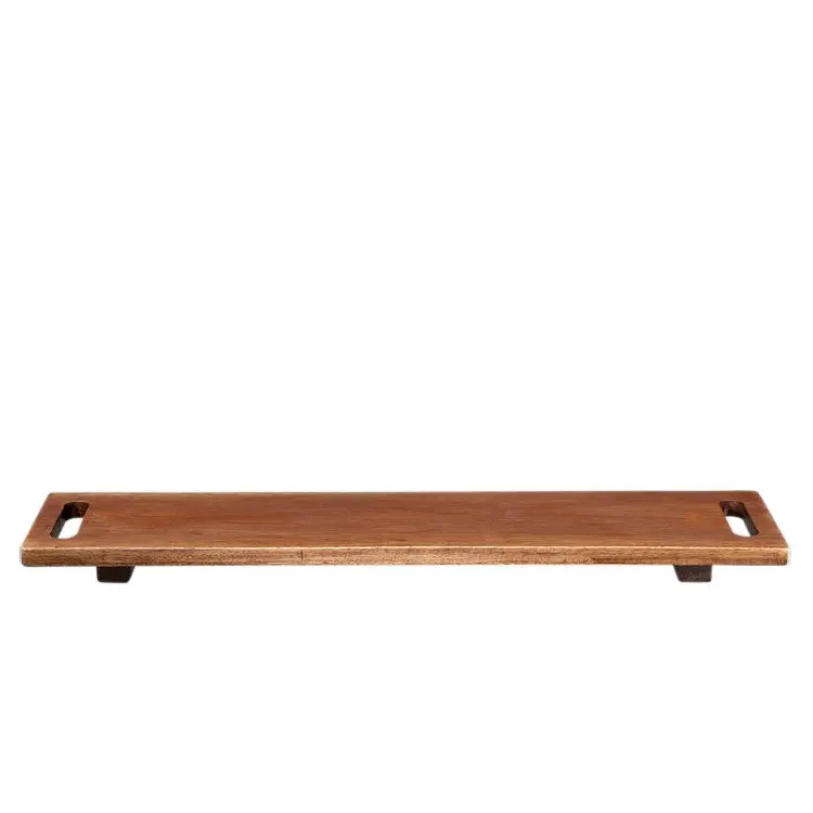 WOOD TABLA DE MADERA CON PIE 60 X 13 CM,93902970, ASA SELECTION 