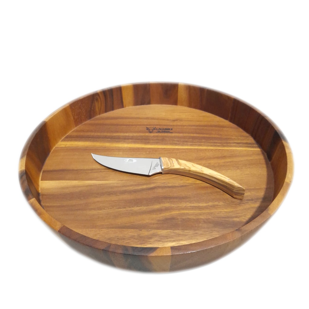 OLIVE WOOD TABLA DE QUESO C/ CUCHILLO,CKB99OLI, LAGUIOLE