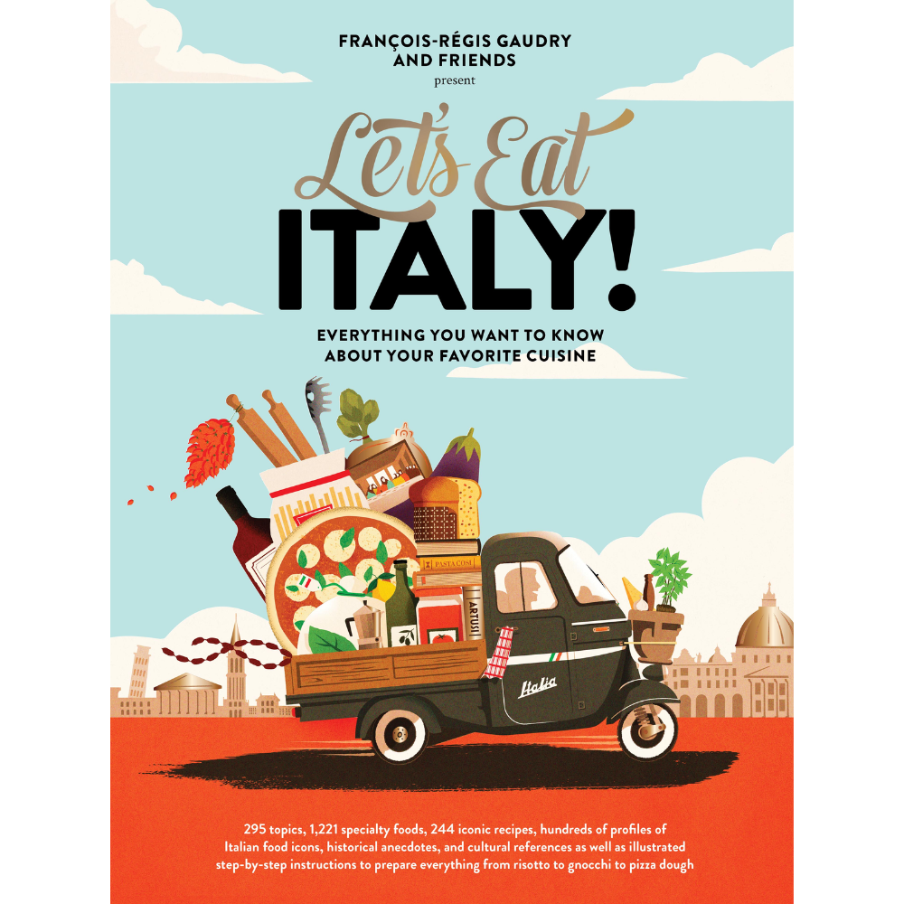 LIBRO LET'S EAT ITALY -FRANCOIS-RE-GAUDRY