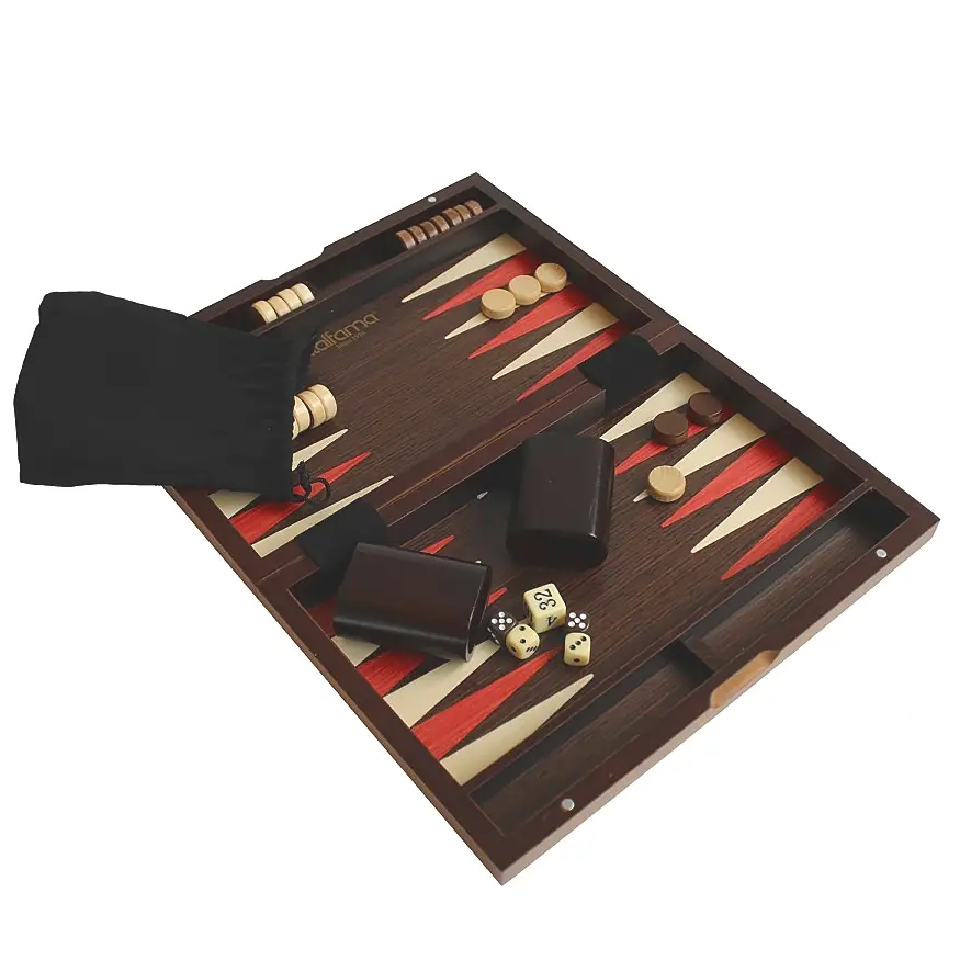 BACKGAMMON MAGNETICO DE MADERA  37 X 28,G444MAG,ITALFAMA