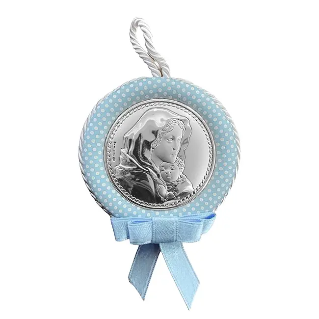 MEDALLA CUNA ANGEL BEBE CELESTE, 10492 1C ,VALENTI