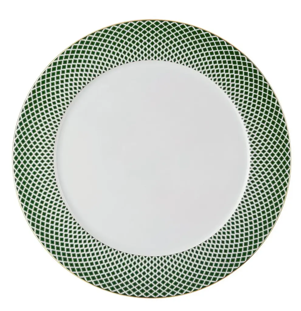 FRANCIS CARRE VERDE PLATO BASE 33CM 10263, ROSENTHAL