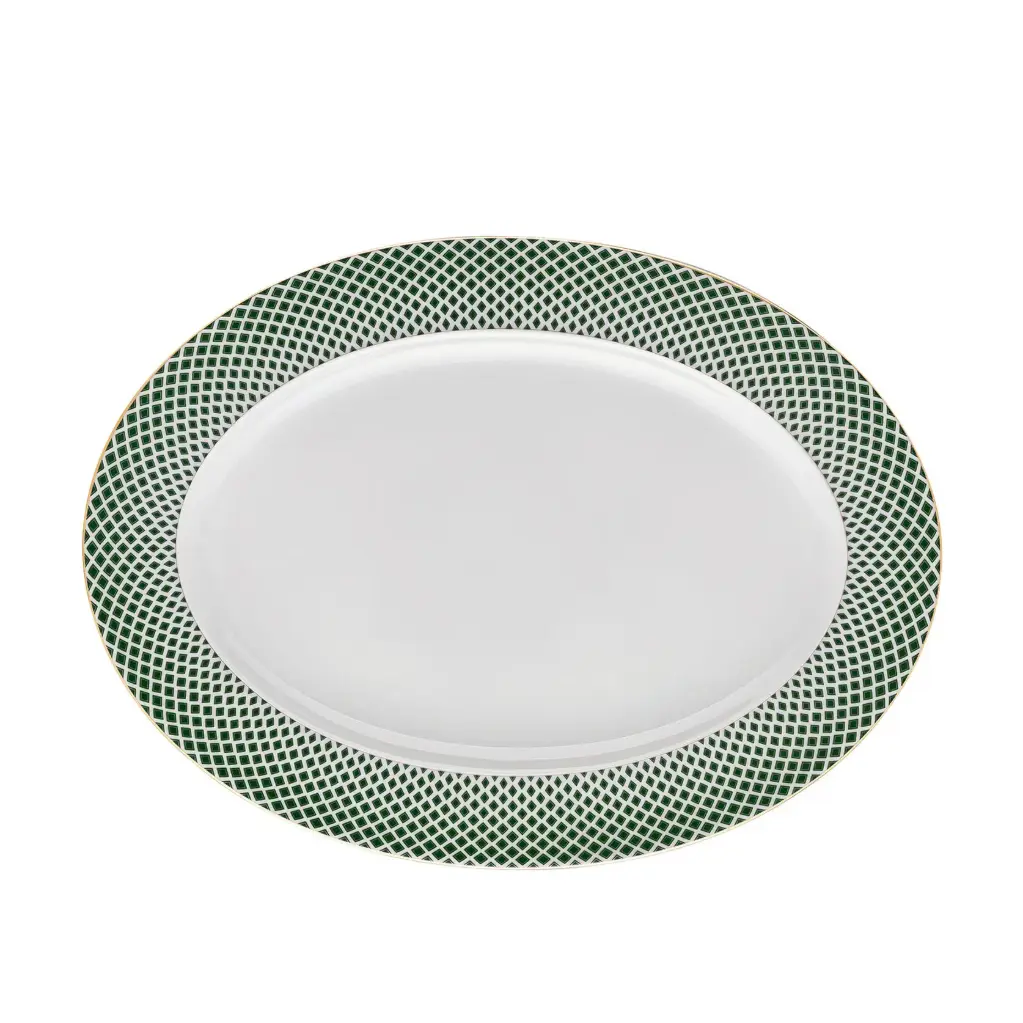 FRANCIS CARREAU - FUENTE VERDE 34CM 12734, ROSENTHAL