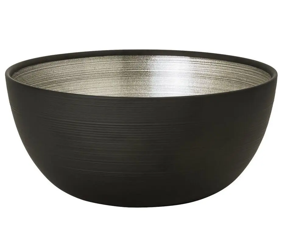 GLASS BOWL NEGRO BOWL 21CM 45321, ROSENTHAL