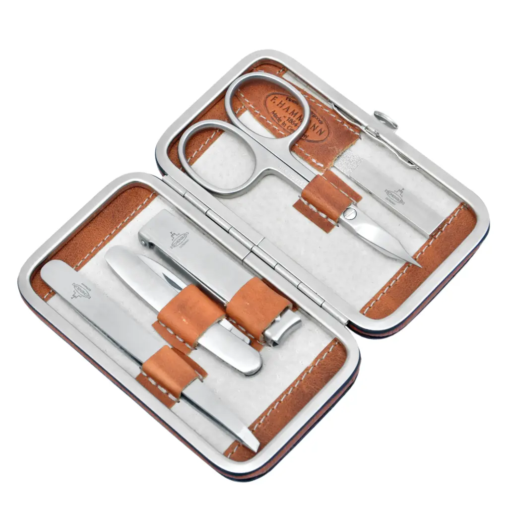 SET MANICURE CUERO NARANJA,6291184VSKFTM,HAMMANN