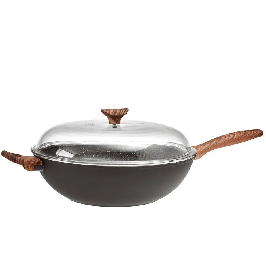 ROCK & ROSE BLACK WOK SPADELLA 1 MANGO CM 32,51033-32,SAMBONET