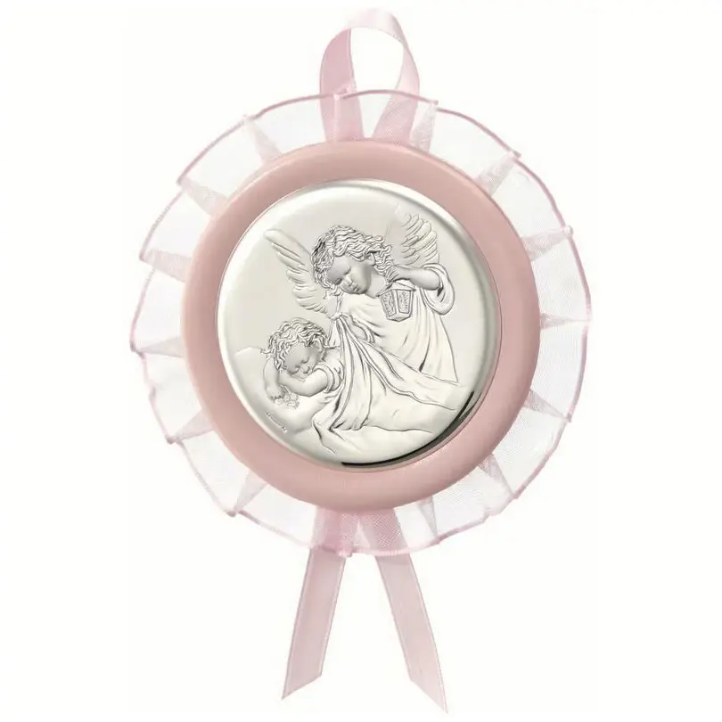 MEDALLA CUNA ANGEL ROSA 10571 2RA ,VALENTI