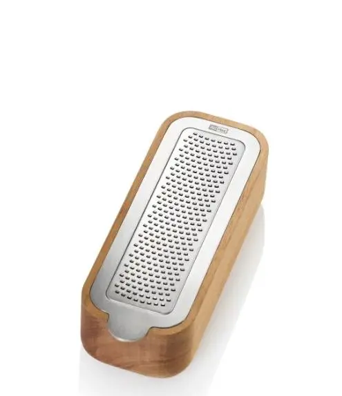 ARTICULOS DE COCINA - RALLADOR C/ BASE MADERA,GG31, ADHOC 