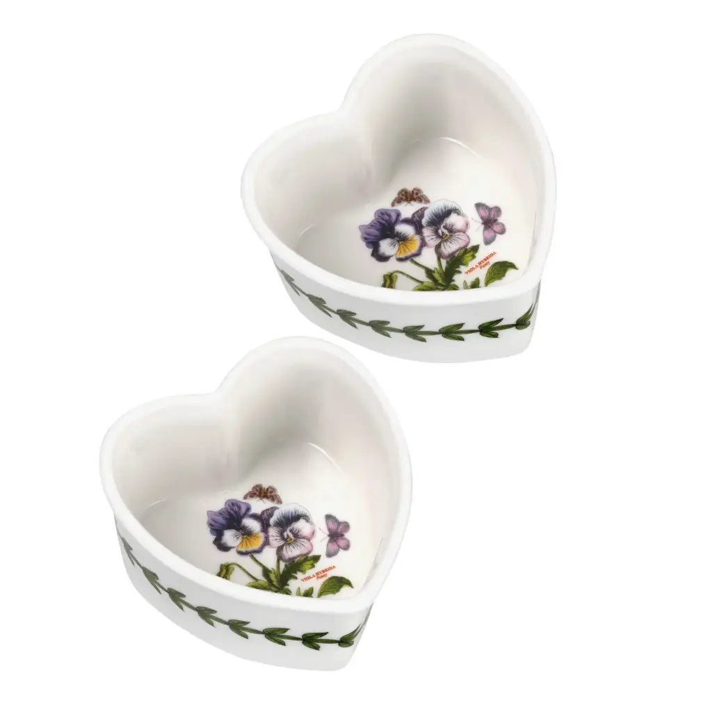 BOTANIC GARDEN SETX2 RAMEKI HEART 9 CM, 632783, PORTMEIRION