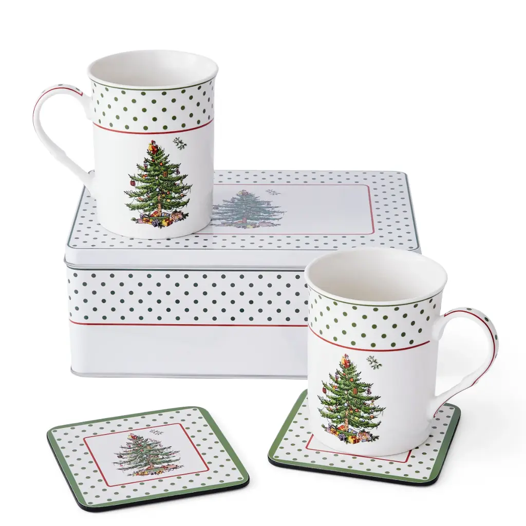 CHRISTMAS TREE SET MUG X5 PZAS, 1794382, PORTMEIRION