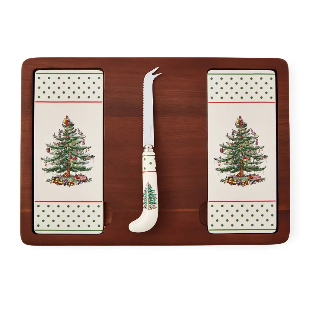 CHRISTMAS TREE - TABLA PARA QUESO C/ CUCHILLO,1817623, PORTMEIRION
