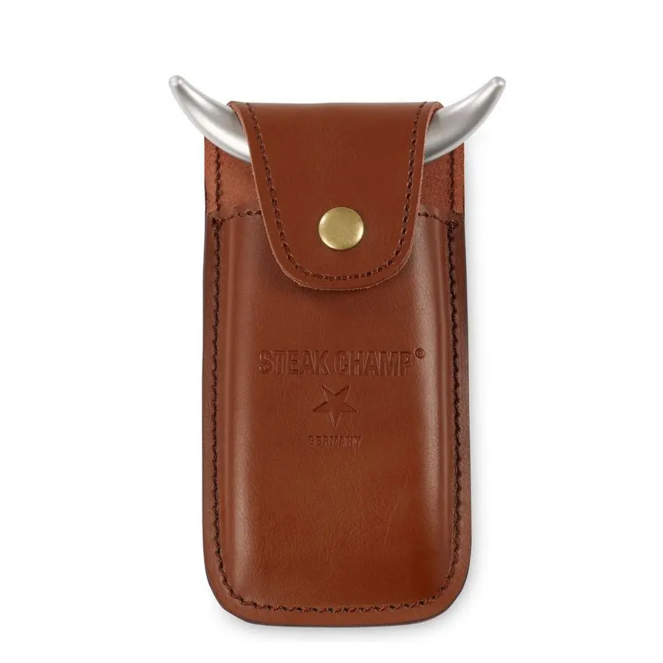 FUNDA DE CUERO P/ TENEDOR BULL,10-5028 ,STEAK CHAMP