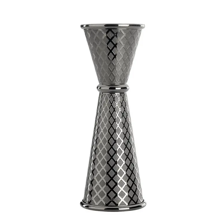 DIAMOND JIGGER 1*2 OZ. BLACK M37202BK, BARFLY