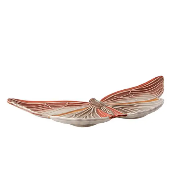 BORDALLO PINHEIRO - ADORNO MARIPOSA ROJO 5.9CM, 65027317,VISTA ALEGRE